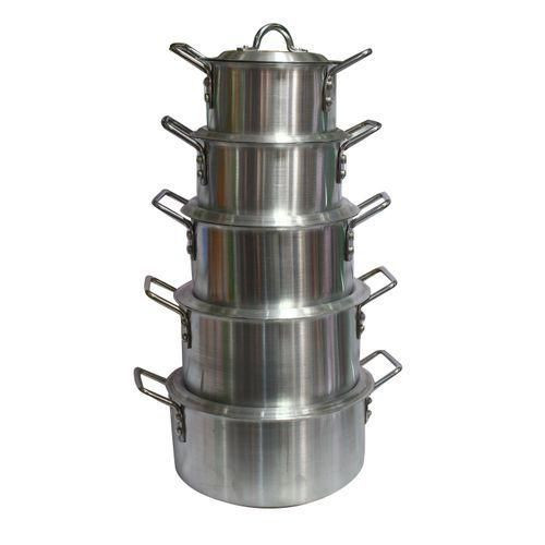 United Aluminium Cooking Pots/saucepan Set-5pcs