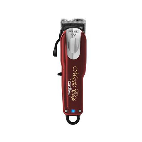 Wahl Rechargeable Professional Cord/Cordless Magic Clip 90+ Minute Run Time- Red