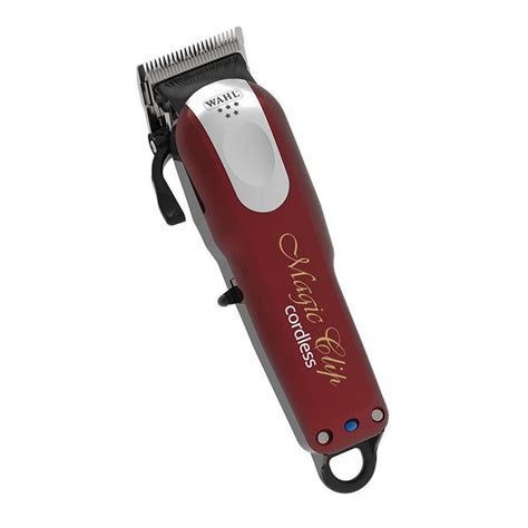 Wahl Cordless Professional 5 Star Cordless Magic Clip Hair Clipper-Red