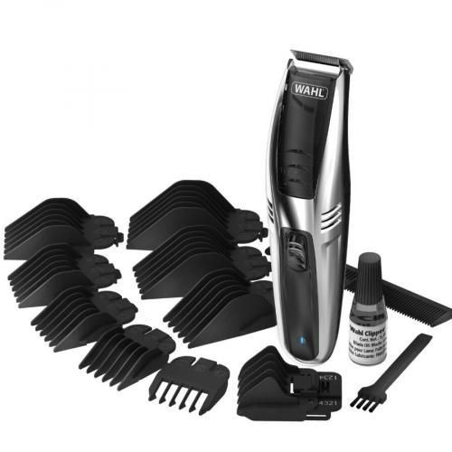 Wahl 2 in 1 Vacuum Stubble & Beard Trimmer-Black