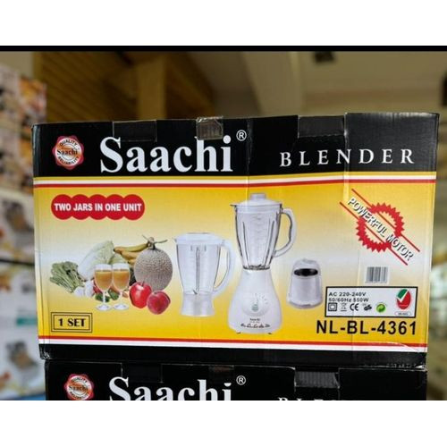 Saachi Blender 2 In 1 -black