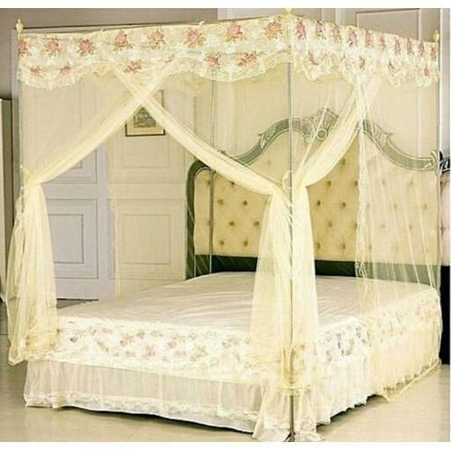 4*6 Mosquito Stand Net Colour-Cream