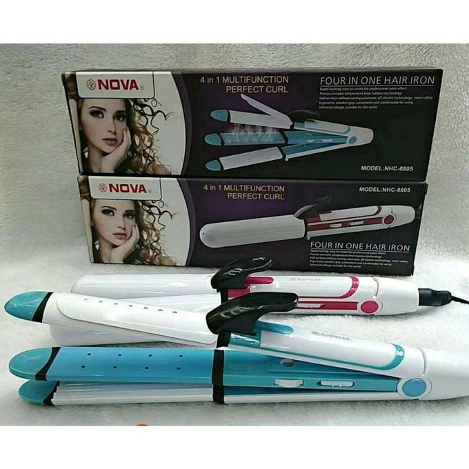 4 In 1 Multifunctional Perfect Curl-Blue White Pink