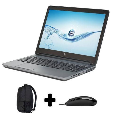 Hp Refurbished 14" ProBook 640 Core I5 8GB RAM 500GB Plus Bag And Mouse- Black