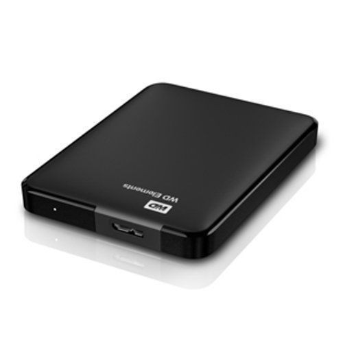 Western Digital 1TB Portable External Hard Drive USB 2.0 - Black