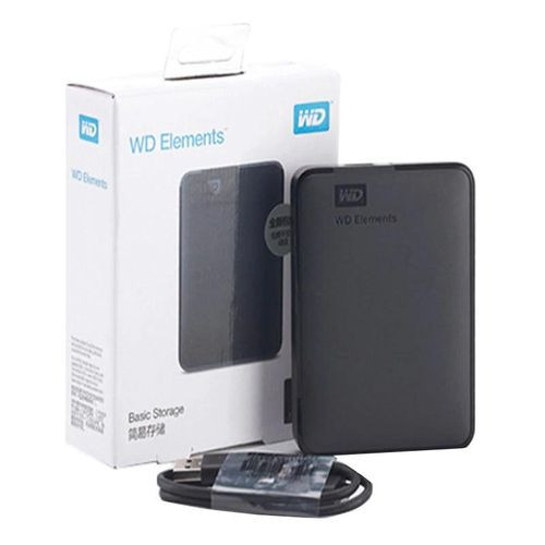 WD Elements USB 3.0 External  Hard Disk Casing - Black