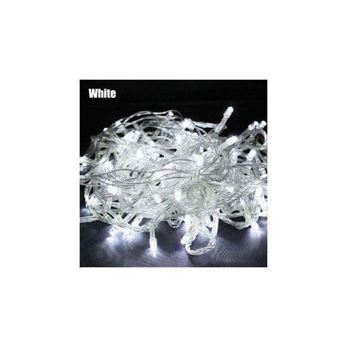 Christmas Lights Multi Function 100 Led Light - White Colour