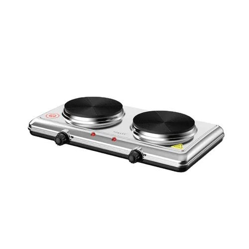 Sokany 2 Solid Electric Hotplate - Silver