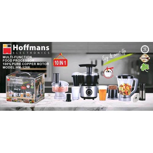 Hoffmans Multi-Function Food Processor Model HM-1266