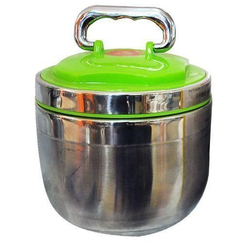 Insulated Pot Food Flask Stainless Steel - Silver