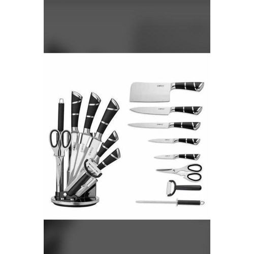 Kitchen Knife Set - Silver