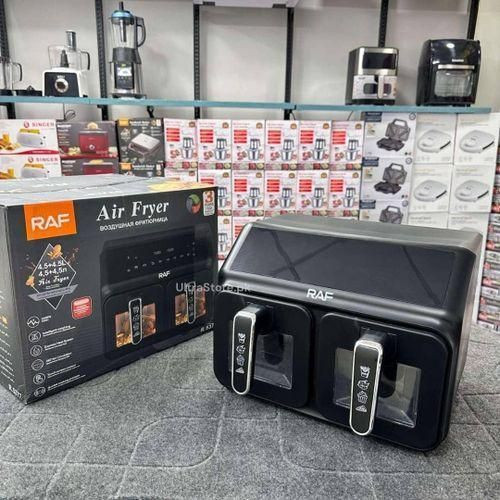 RAF Double Airfryer 4.5L +4.5L-Multcolour