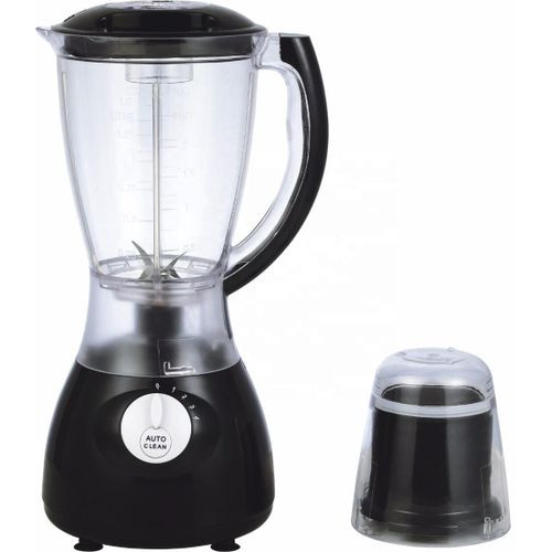 4 Speed Unbreakable Melamine Jar Fruit Blender- Black