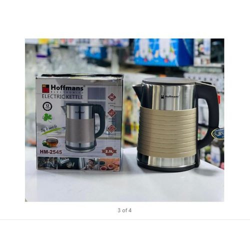 Hoffmans Original Electric Kettle Fast Boiling Large Capacity 2.5L HM-2545 -Multicolor
