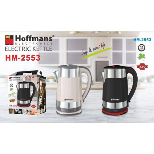Hoffmans HM-2553 4.0L Electric Kettle - Multicolor