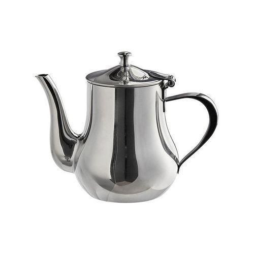24 Oz Stainless Steel Tea Pot - Silver