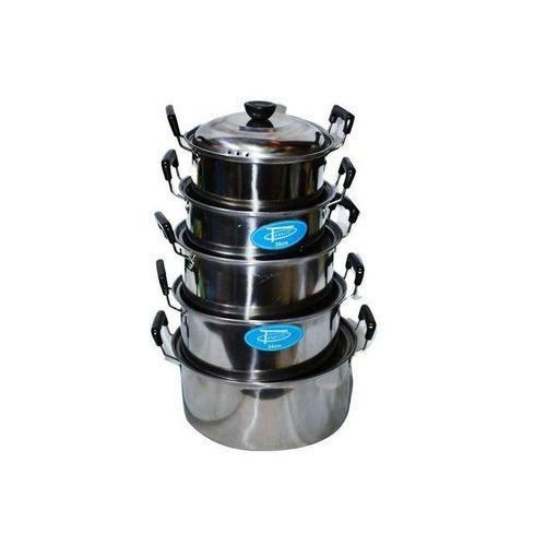 5Piece High Grade Serving Dish - Silver