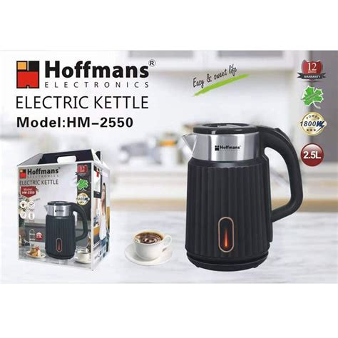 Hoffmans HM-2550 2.5L Electric Kettle - Multicolor