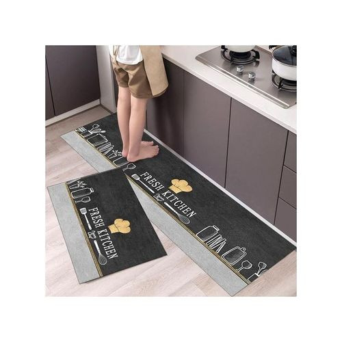 Kitchen Floor Mat Household Carpet Door Mat Home Decor- Multi-colour