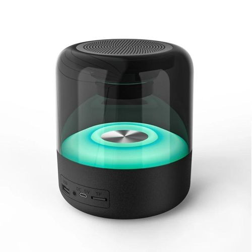 Portable Bluetooth speaker Mini Player creative Night light wireless colorful and 3D