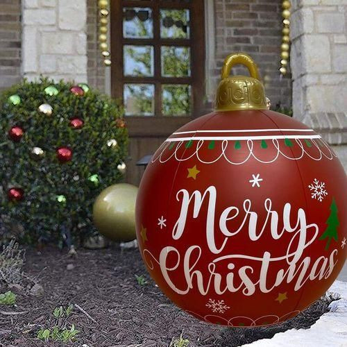 1 Set Of 6 Christmas Balls Merry Christmas Xmas Tree