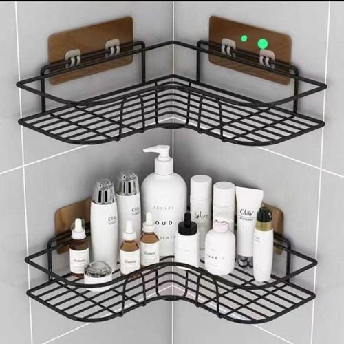 Bathroom Corner Rack 2 Pieces