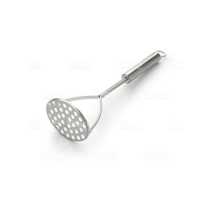 Steel Potato Masher - Silver