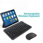 Other Universal Bluetooth Rechargeable Keyboard, -Black