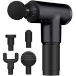 Massage Gun Portable Vibration Full Body Massager with 4 Tools and 6 Adjustable Speed for Head Neck Leg Hand and Back Massager