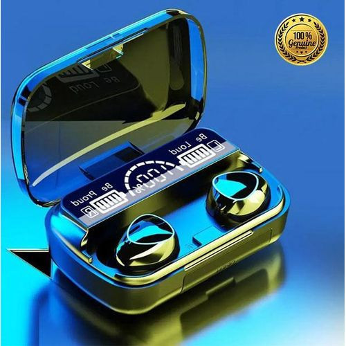 M10 Earbuds, - Black,