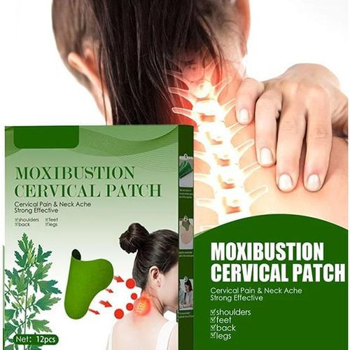 Cervical Pain Relief Patches, For Neck Shoulders Arms Legs -Green