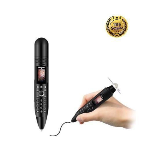 Mobile Phone Pen with Inbuilt Voice Recorder - Black.