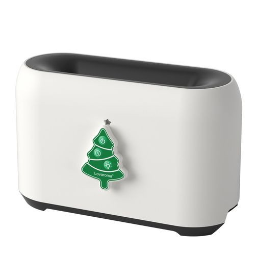 Cross-Border Christmas Flame Ambient Light Ultrasonic Remote Control Aromatherapy Machine Home Humidifier Liquid Room Deodorizer