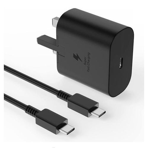 25W Pd Phone Charger, - Black,