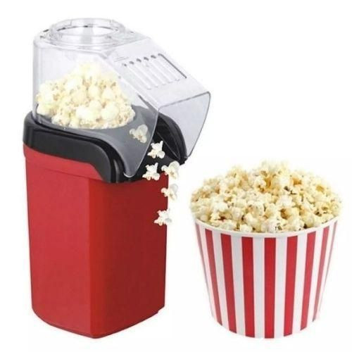 Electric Popcorn Maker Popper Machine - Red