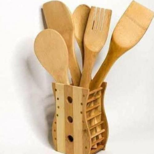 Wooden Kitchen Spoon Set