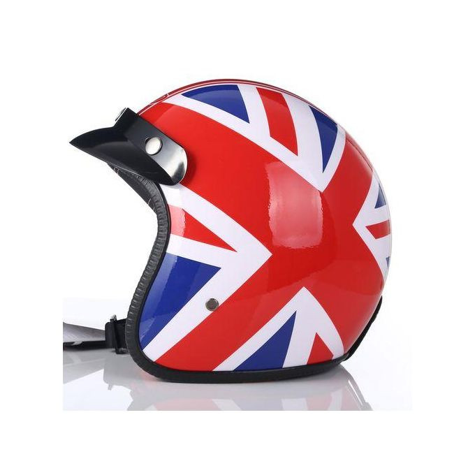 Genetic Dot Approved Vintage Motorcycle Helmet Retro Scooter Jet Open Face Four Season Helmet Motorbike Moto Riding Capacete