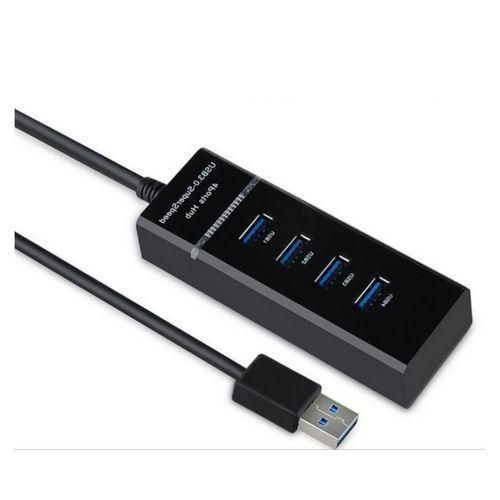 3.0 High-speed 30cm For Desktop Laptop 4Ports -Black