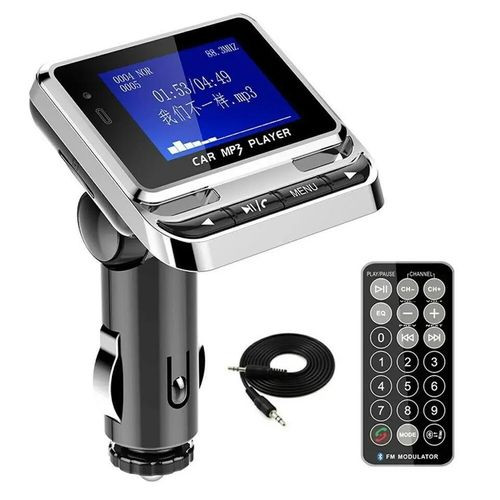Car FM Transmitter Bluetooth MP3 Music Player 1.4 Inch LCD Screen Handsfree Call Fast Charging Adapter FM zender Modulator