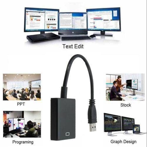 USB 3.0 to P HDMI Converter Cable Display Graphic Adapter fo