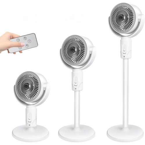Genal Republiq 1 Adjustable Rechargeable Stand Fan With Remote Control And Oscillation Function-Multicolour