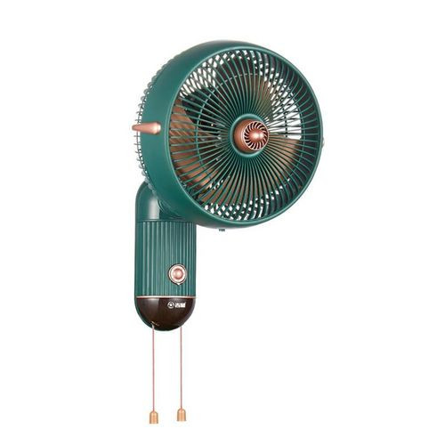 Air Circulation Fan, Manual Mechanical Adjustment, Office Wall Mounted Fan, High Wind Power Aluminum Blade Light Sound Turbine Home Energy-Saving Electric Fan