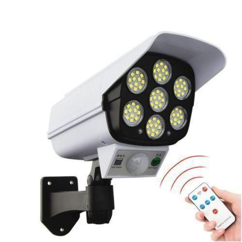 Waterproof Outdoor Solar Motion Sensor Light - White