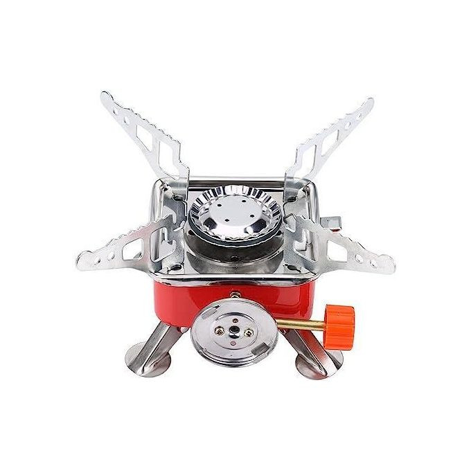 Butane Mini Fast Cooking Gas Stove For Camping And PicnicS-Multicolour
