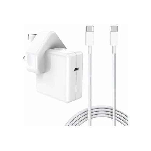Replacement Mac Type-C Charger Power Adapter White, Charger For new MacBook Pro/Air ,Mac pro iPhone/iPad Pro