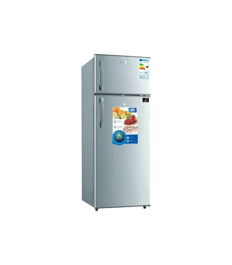 ADH 276 Litres Double Door Refrigerator With Double FGreezing Compartment– Silver