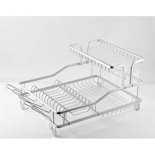 Aluminium Dish Rack - Silver