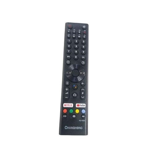 Changhong Remote Replacement For Smart TVs Android - Black