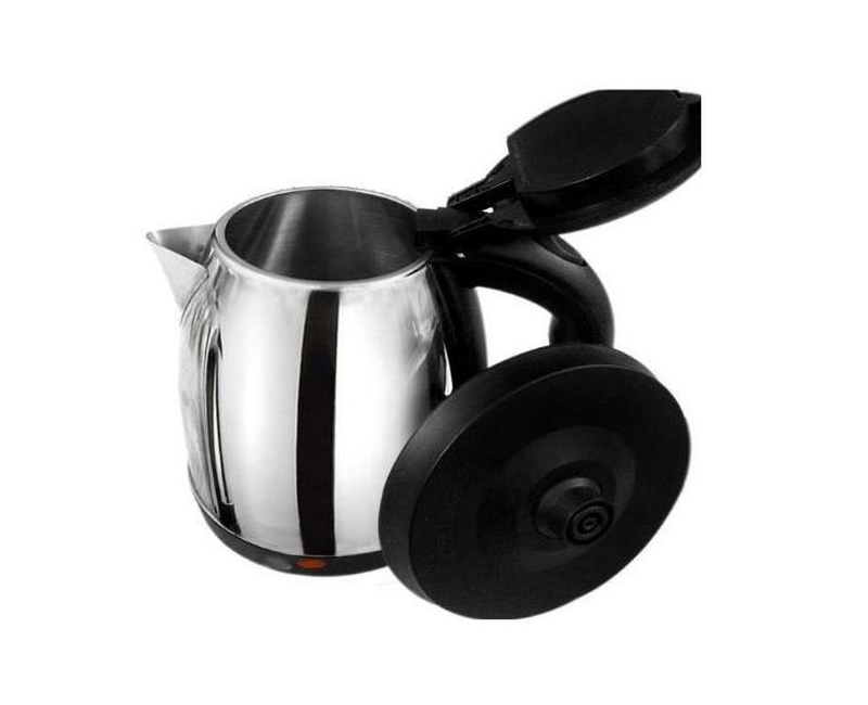 Scarlet 2.0Litres Electric kettle - Stainless steel Body -Black, White