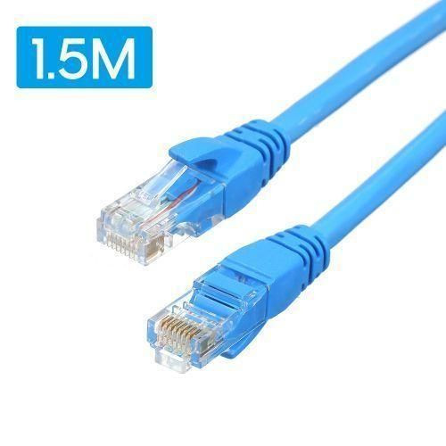 CAT 6 Ethernet Cable Lan Network Internet Patch Cord - Blue